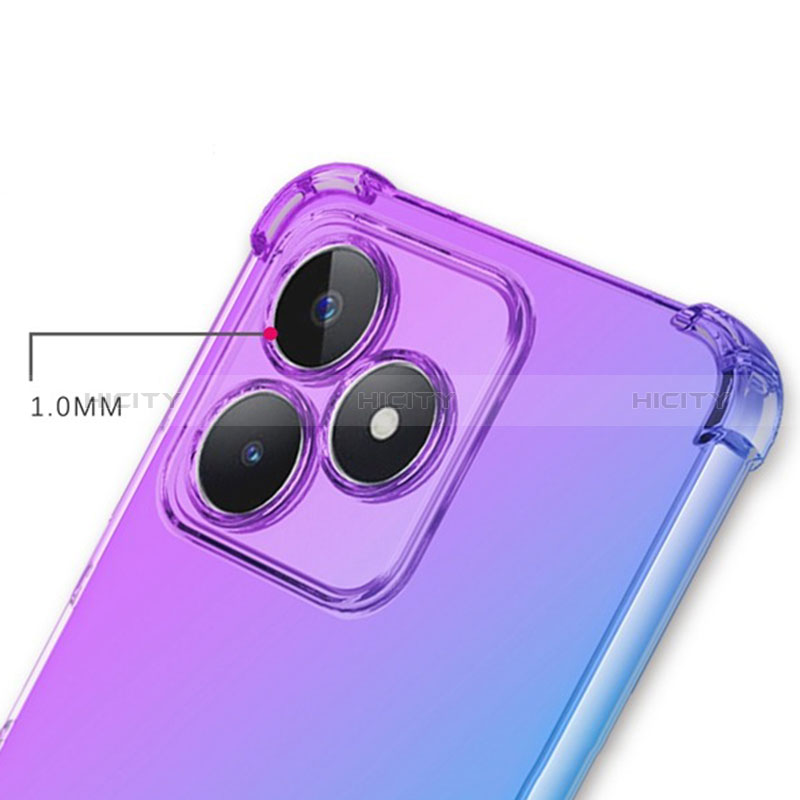 Funda Silicona Ultrafina Carcasa Transparente Gradiente para Realme C51