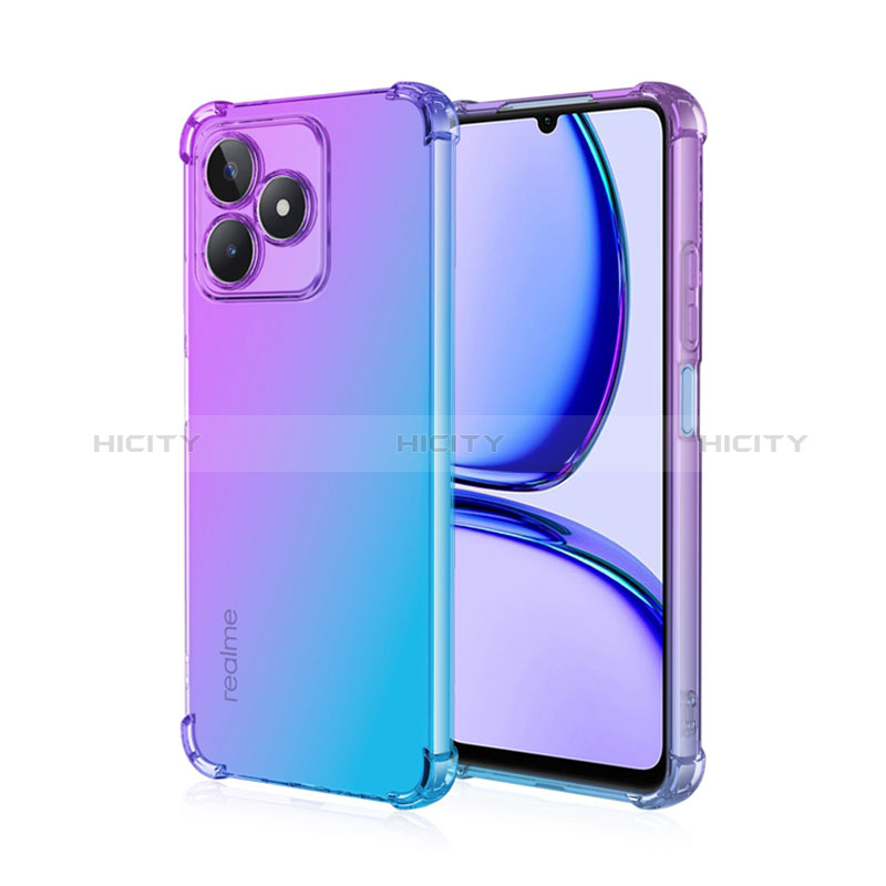 Funda Silicona Ultrafina Carcasa Transparente Gradiente para Realme C51