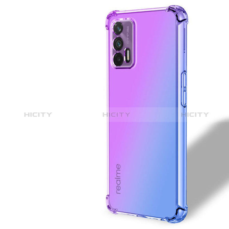 Funda Silicona Ultrafina Carcasa Transparente Gradiente para Realme GT 5G