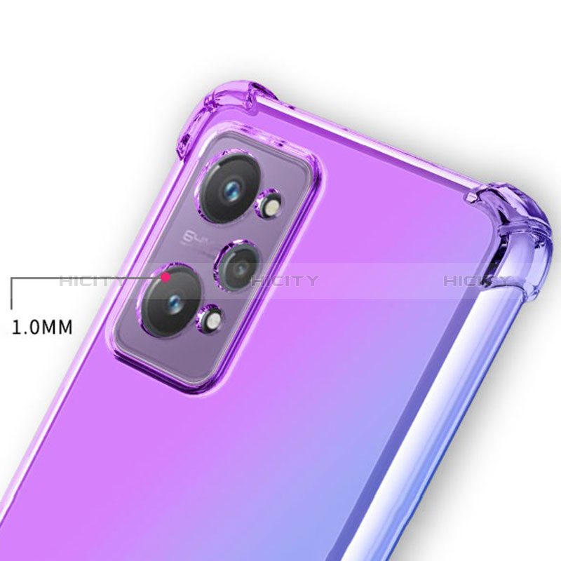 Funda Silicona Ultrafina Carcasa Transparente Gradiente para Realme GT Neo 3T 5G