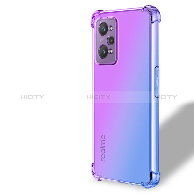 Funda Silicona Ultrafina Carcasa Transparente Gradiente para Realme GT Neo2 5G