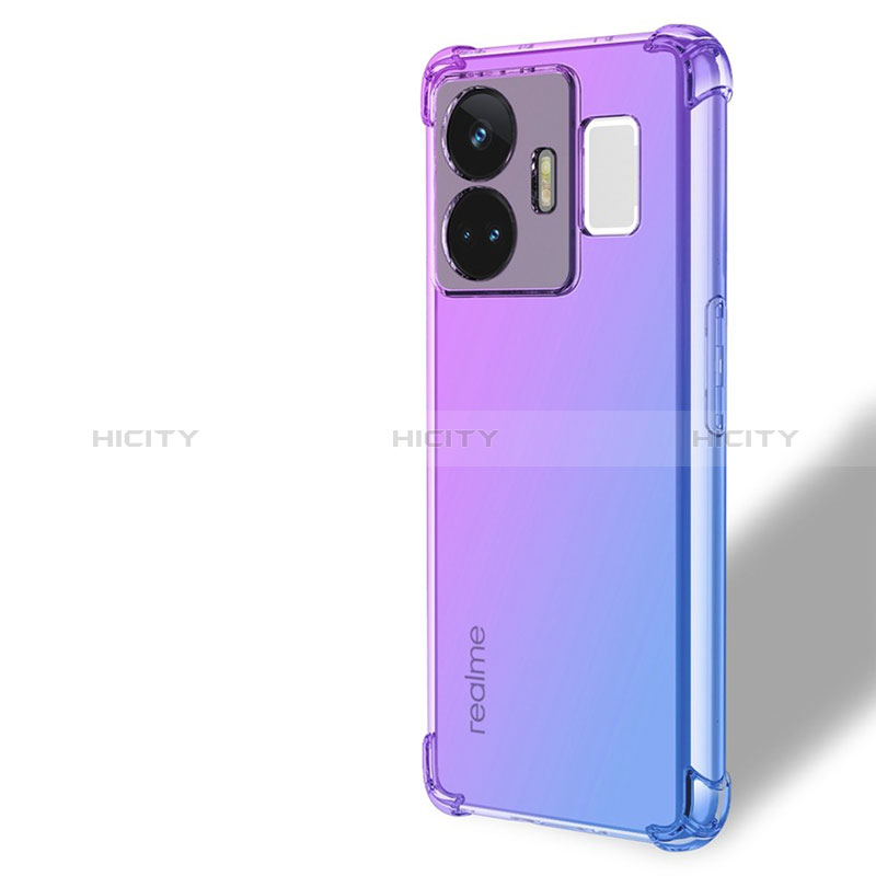 Funda Silicona Ultrafina Carcasa Transparente Gradiente para Realme GT Neo5 5G