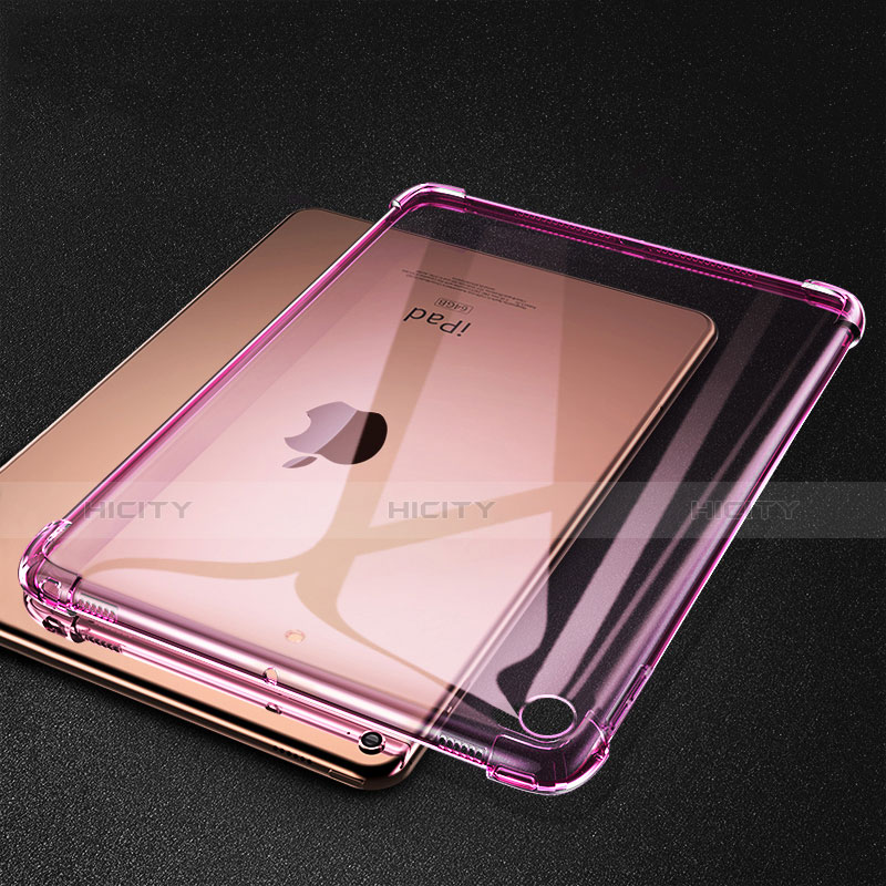 Funda Silicona Ultrafina Carcasa Transparente H01 para Apple iPad Mini 5 (2019) Rosa