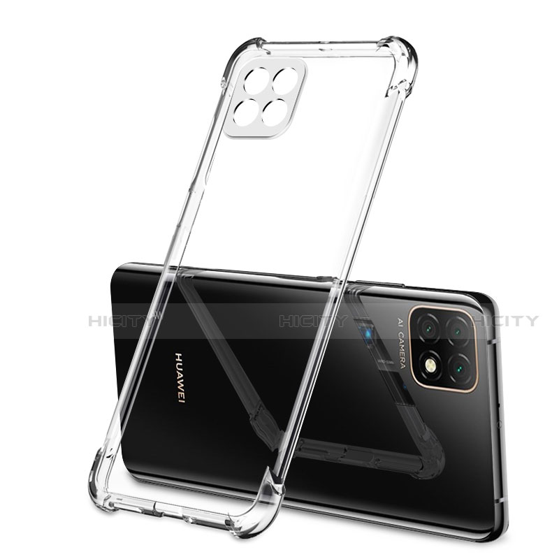 Funda Silicona Ultrafina Carcasa Transparente H01 para Huawei Enjoy 20 5G Claro