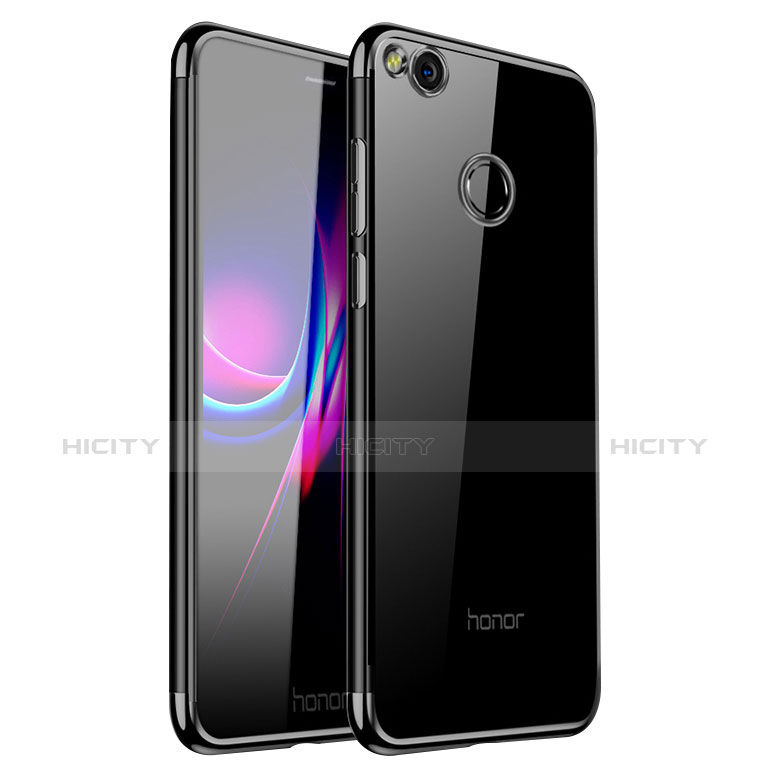 Funda Silicona Ultrafina Carcasa Transparente H01 para Huawei GR3 (2017) Negro