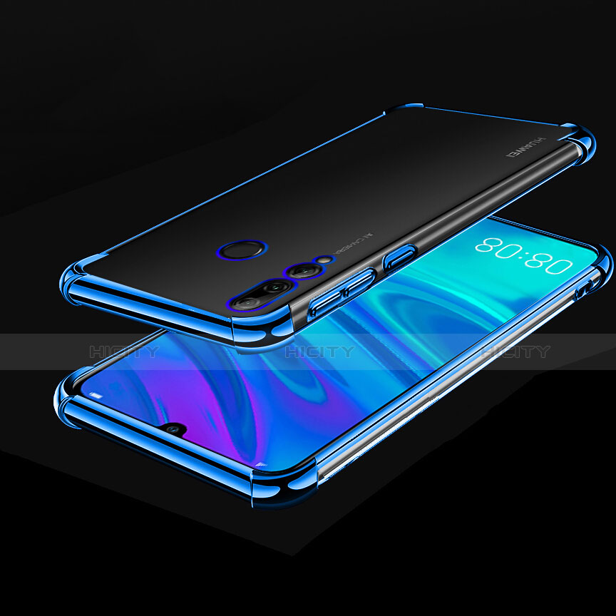 Funda Silicona Ultrafina Carcasa Transparente H01 para Huawei Honor 20i Azul