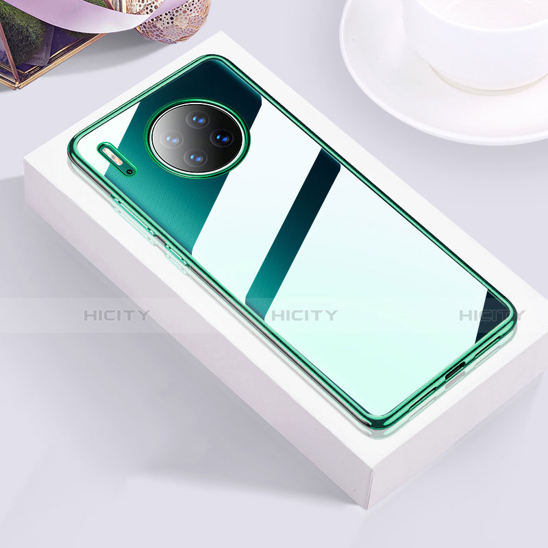 Funda Silicona Ultrafina Carcasa Transparente H01 para Huawei Mate 30 5G Verde