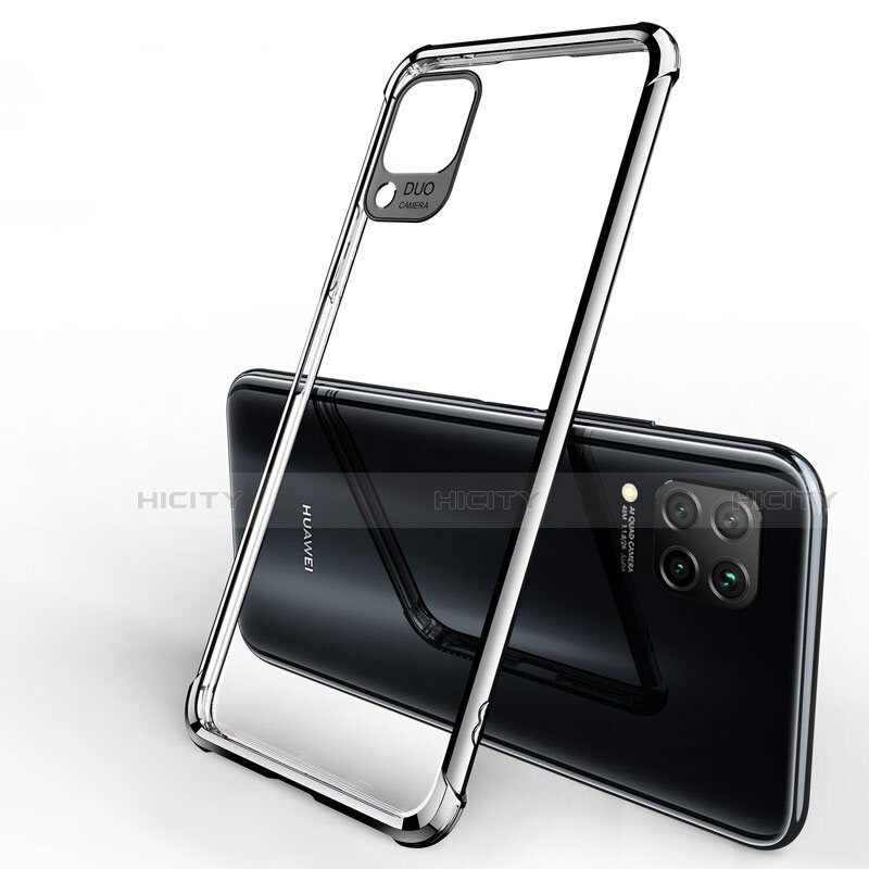 Funda Silicona Ultrafina Carcasa Transparente H01 para Huawei Nova 6 SE Negro