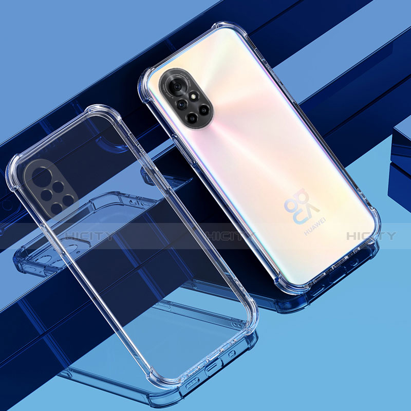 Funda Silicona Ultrafina Carcasa Transparente H01 para Huawei Nova 8 Pro 5G Claro