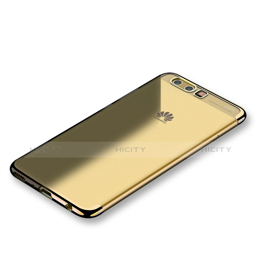 Funda Silicona Ultrafina Carcasa Transparente H01 para Huawei P10 Oro