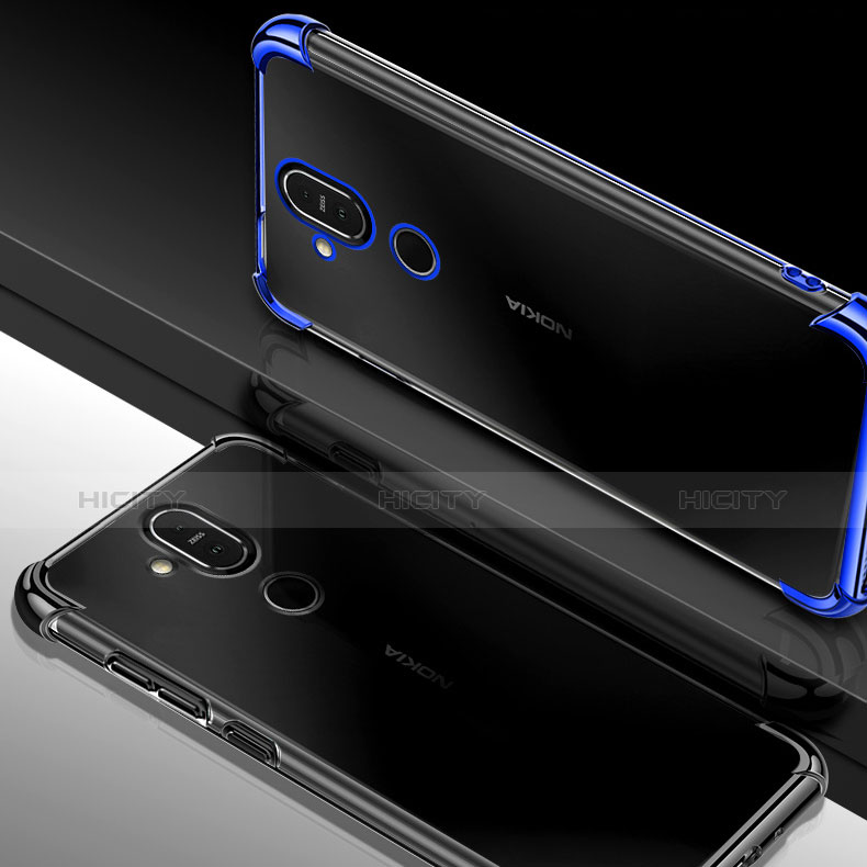 Funda Silicona Ultrafina Carcasa Transparente H01 para Nokia 7.1 Plus