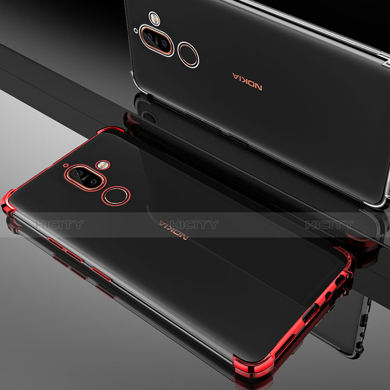 Funda Silicona Ultrafina Carcasa Transparente H01 para Nokia 7 Plus