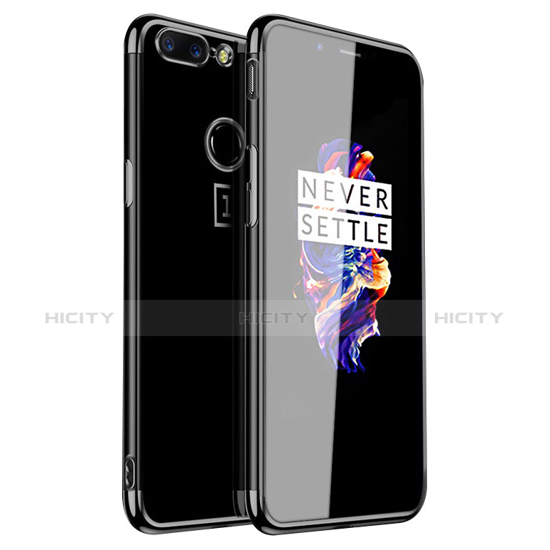 Funda Silicona Ultrafina Carcasa Transparente H01 para OnePlus 5T A5010