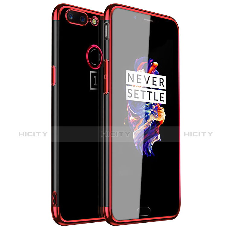 Funda Silicona Ultrafina Carcasa Transparente H01 para OnePlus 5T A5010