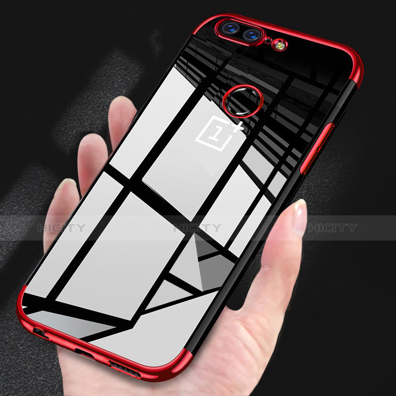 Funda Silicona Ultrafina Carcasa Transparente H01 para OnePlus 5T A5010