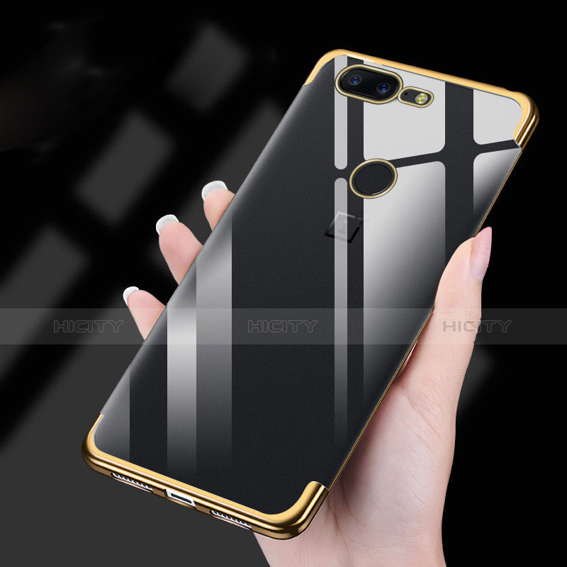 Funda Silicona Ultrafina Carcasa Transparente H01 para OnePlus 5T A5010