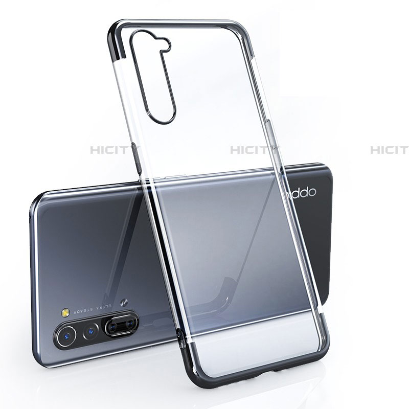 Funda Silicona Ultrafina Carcasa Transparente H01 para Oppo Find X2 Lite Negro