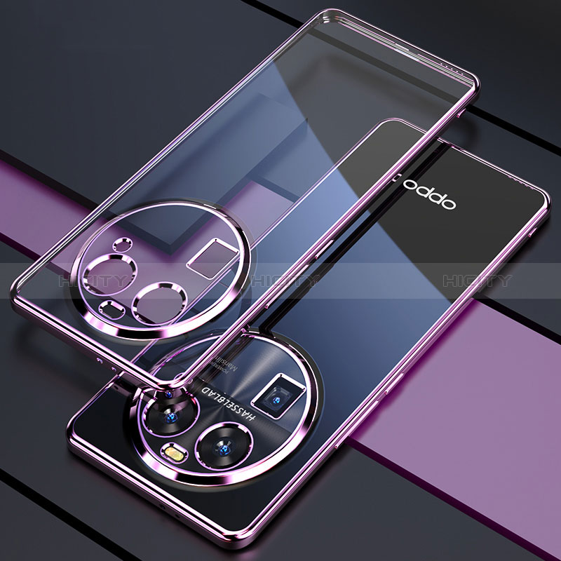 Funda Silicona Ultrafina Carcasa Transparente H01 para Oppo Find X6 5G