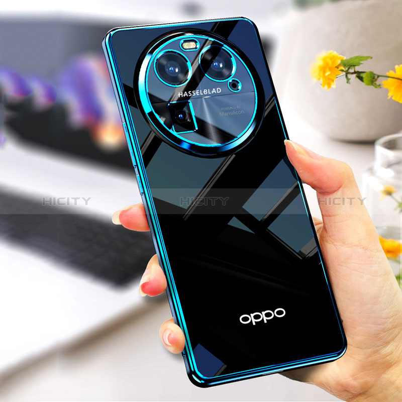 Funda Silicona Ultrafina Carcasa Transparente H01 para Oppo Find X6 5G