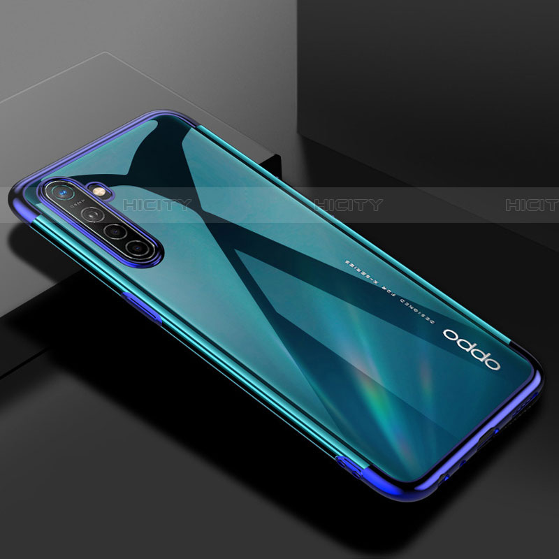 Funda Silicona Ultrafina Carcasa Transparente H01 para Oppo K5 Azul