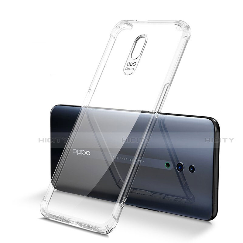 Funda Silicona Ultrafina Carcasa Transparente H01 para Oppo Reno Claro