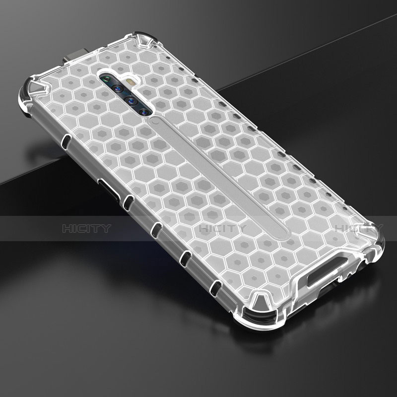 Funda Silicona Ultrafina Carcasa Transparente H01 para Oppo Reno2 Z Blanco