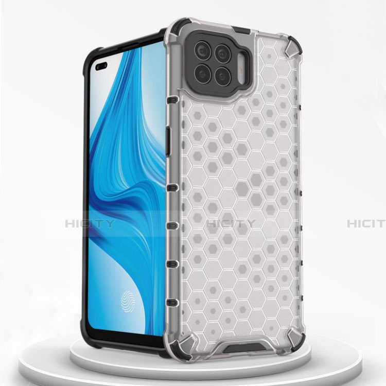 Funda Silicona Ultrafina Carcasa Transparente H01 para Oppo Reno4 F