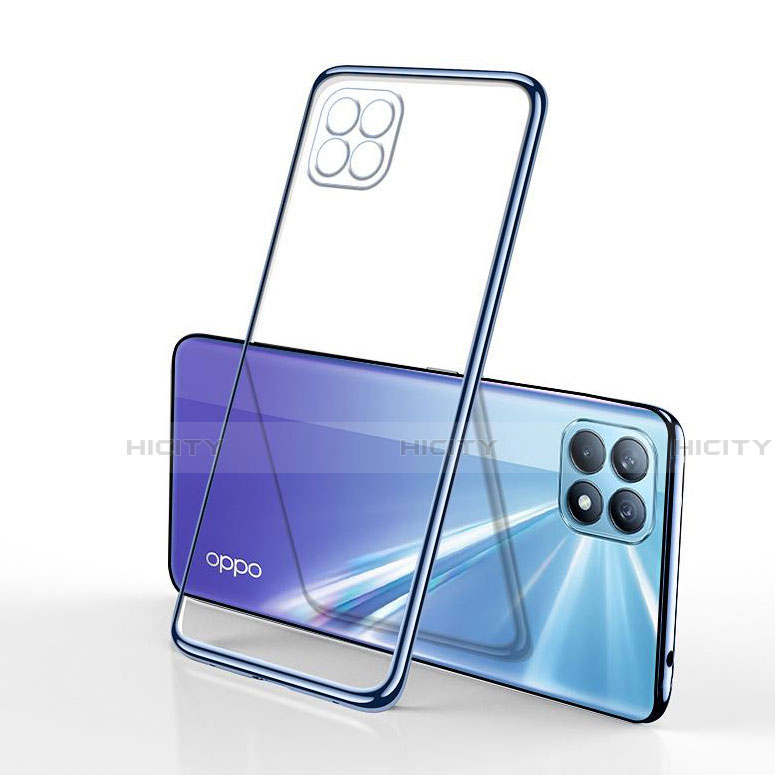 Funda Silicona Ultrafina Carcasa Transparente H01 para Oppo Reno4 SE 5G