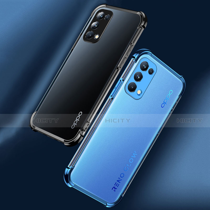 Funda Silicona Ultrafina Carcasa Transparente H01 para Oppo Reno5 Pro 5G