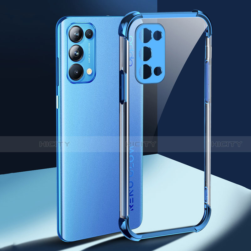 Funda Silicona Ultrafina Carcasa Transparente H01 para Oppo Reno5 Pro 5G