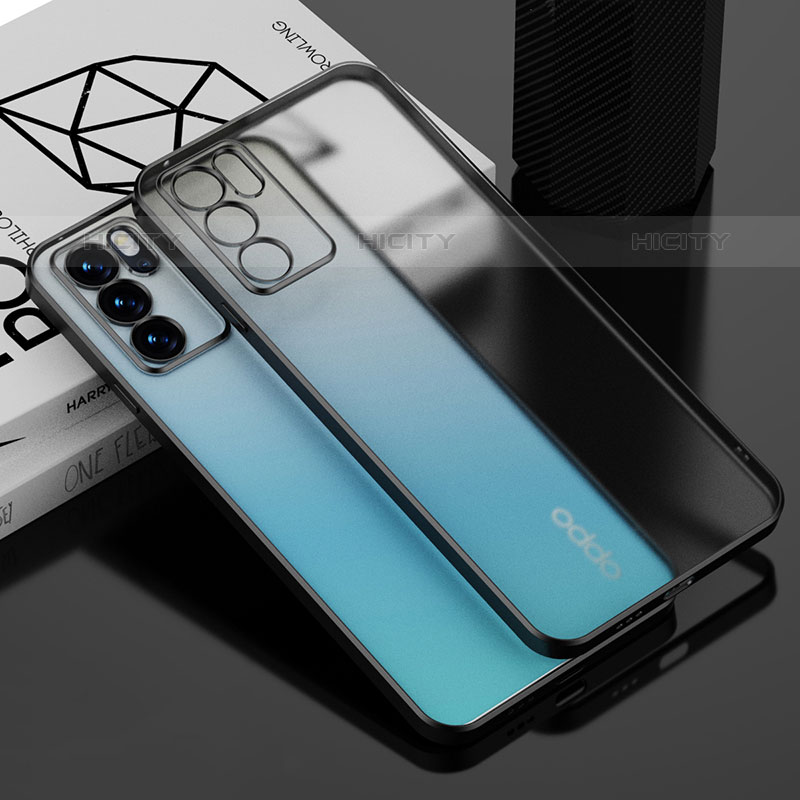 Funda Silicona Ultrafina Carcasa Transparente H01 para Oppo Reno6 Pro 5G India