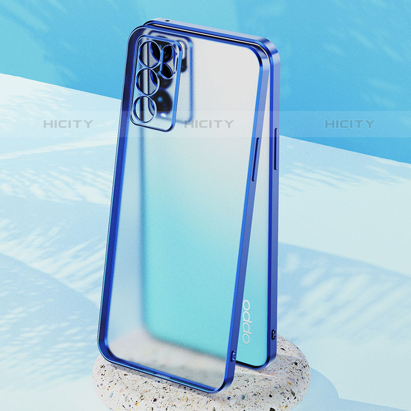 Funda Silicona Ultrafina Carcasa Transparente H01 para Oppo Reno6 Pro 5G India