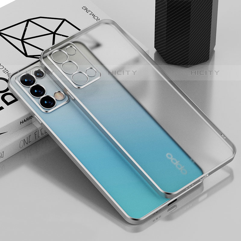 Funda Silicona Ultrafina Carcasa Transparente H01 para Oppo Reno6 Pro+ Plus 5G