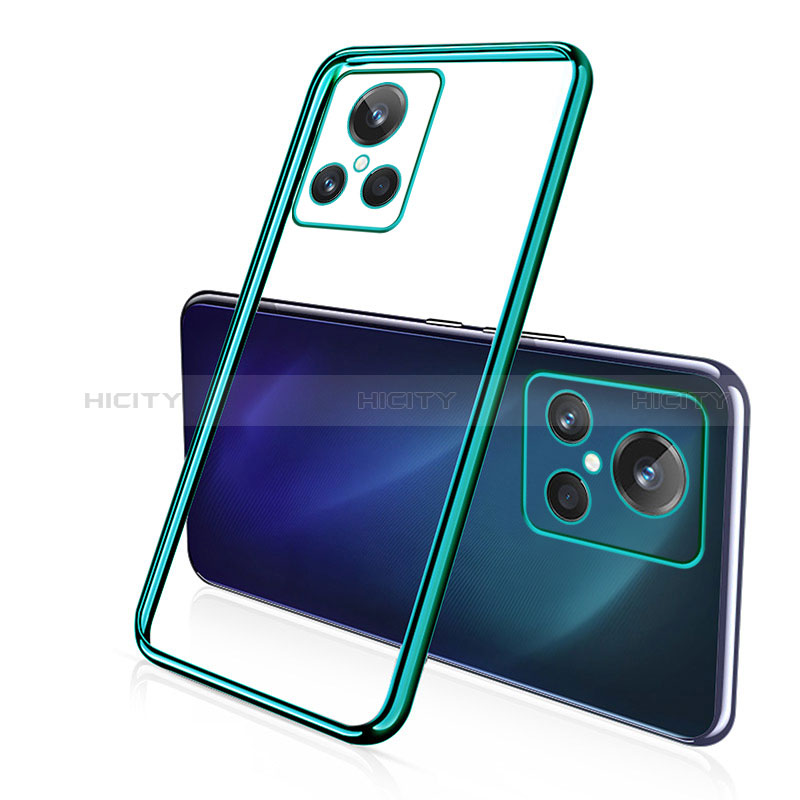 Funda Silicona Ultrafina Carcasa Transparente H01 para Realme GT2 Master Explorer Verde