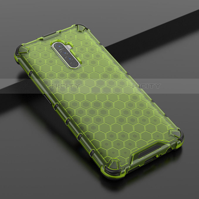 Funda Silicona Ultrafina Carcasa Transparente H01 para Realme X2 Pro Verde