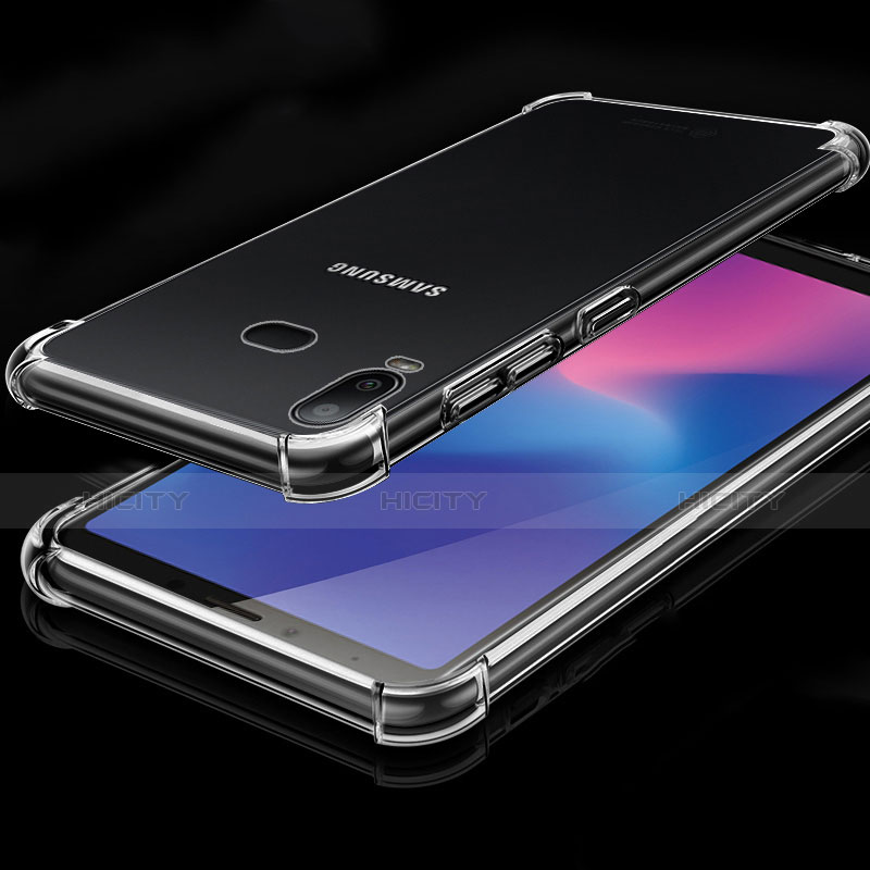 Funda Silicona Ultrafina Carcasa Transparente H01 para Samsung Galaxy A6s Claro