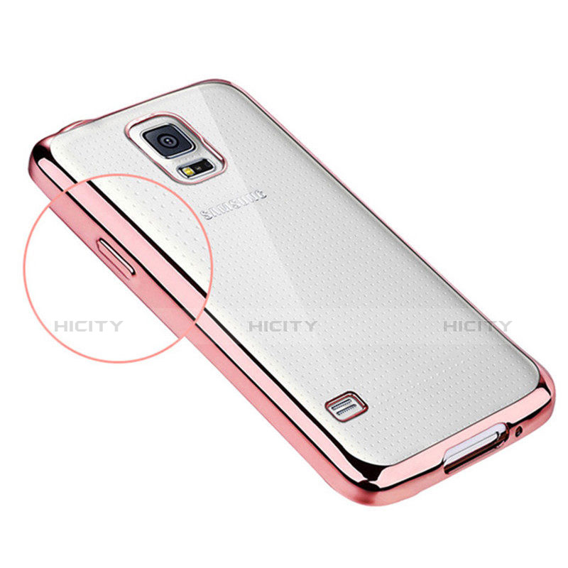 Funda Silicona Ultrafina Carcasa Transparente H01 para Samsung Galaxy S5 G900F G903F