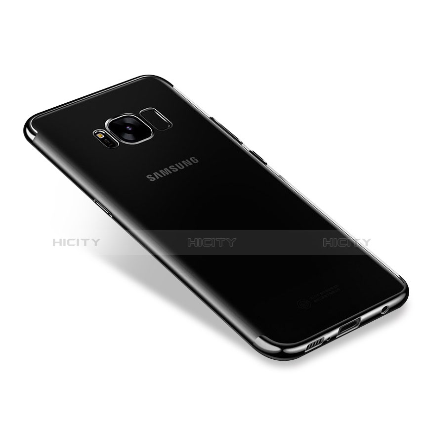 Funda Silicona Ultrafina Carcasa Transparente H01 para Samsung Galaxy S8 Negro