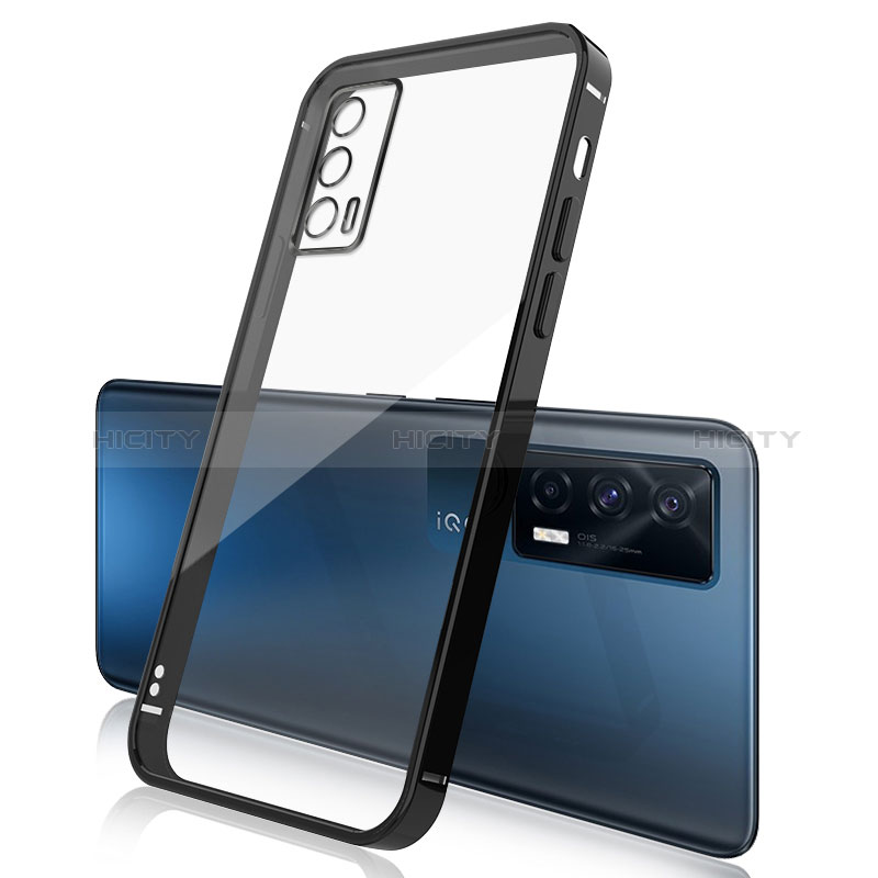 Funda Silicona Ultrafina Carcasa Transparente H01 para Vivo iQOO 7 India 5G