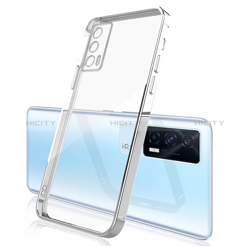 Funda Silicona Ultrafina Carcasa Transparente H01 para Vivo iQOO 7 India 5G