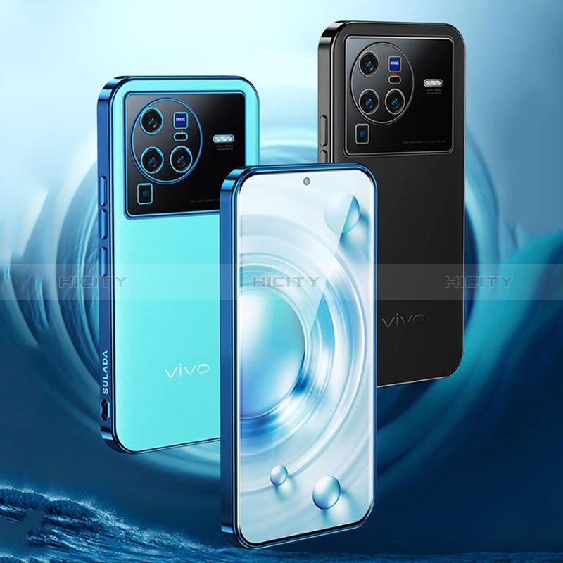 Funda Silicona Ultrafina Carcasa Transparente H01 para Vivo X80 Pro 5G