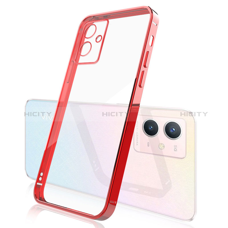 Funda Silicona Ultrafina Carcasa Transparente H01 para Vivo Y30 5G