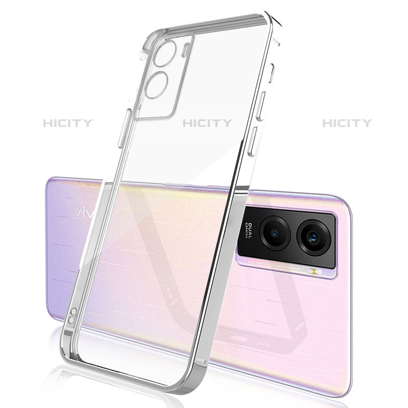 Funda Silicona Ultrafina Carcasa Transparente H01 para Vivo Y55s (2021)