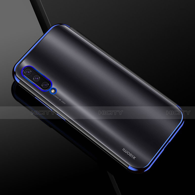 Funda Silicona Ultrafina Carcasa Transparente H01 para Xiaomi CC9e Azul