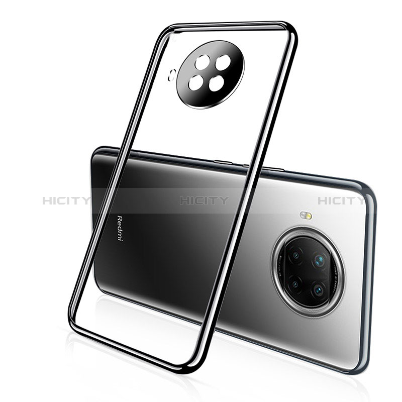 Funda Silicona Ultrafina Carcasa Transparente H01 para Xiaomi Mi 10i 5G Negro