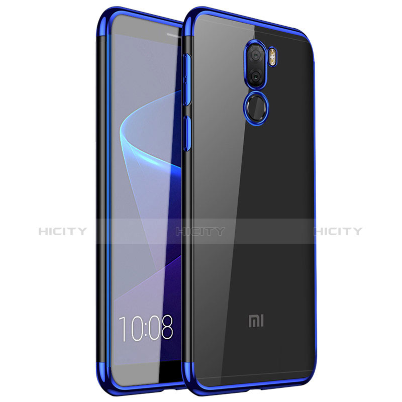 Funda Silicona Ultrafina Carcasa Transparente H01 para Xiaomi Mi 5S Plus Azul