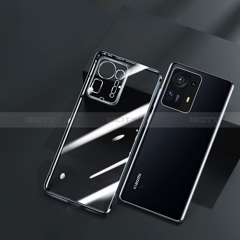 Funda Silicona Ultrafina Carcasa Transparente H01 para Xiaomi Mi Mix 4 5G Negro