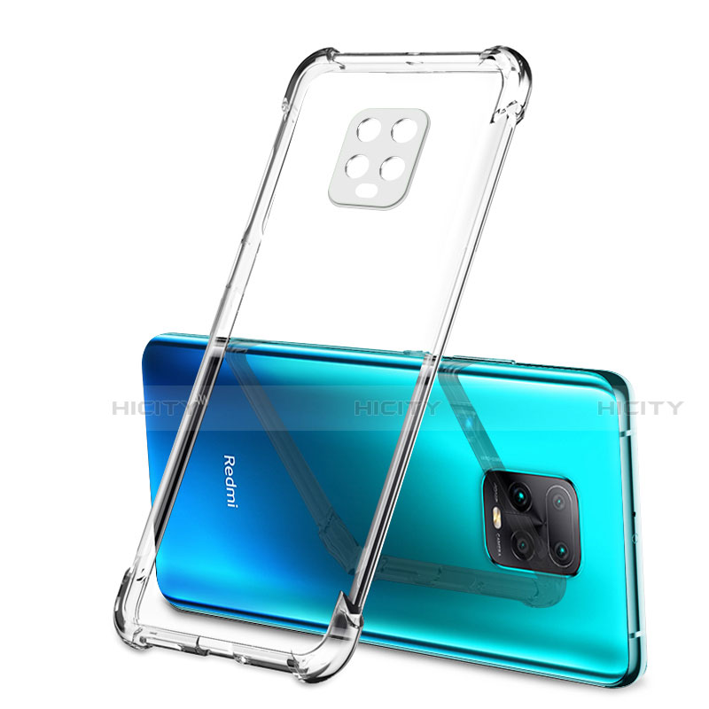 Funda Silicona Ultrafina Carcasa Transparente H01 para Xiaomi Redmi 10X Pro 5G Claro