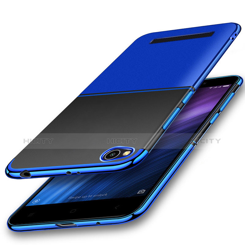 Funda Silicona Ultrafina Carcasa Transparente H01 para Xiaomi Redmi 4A Azul