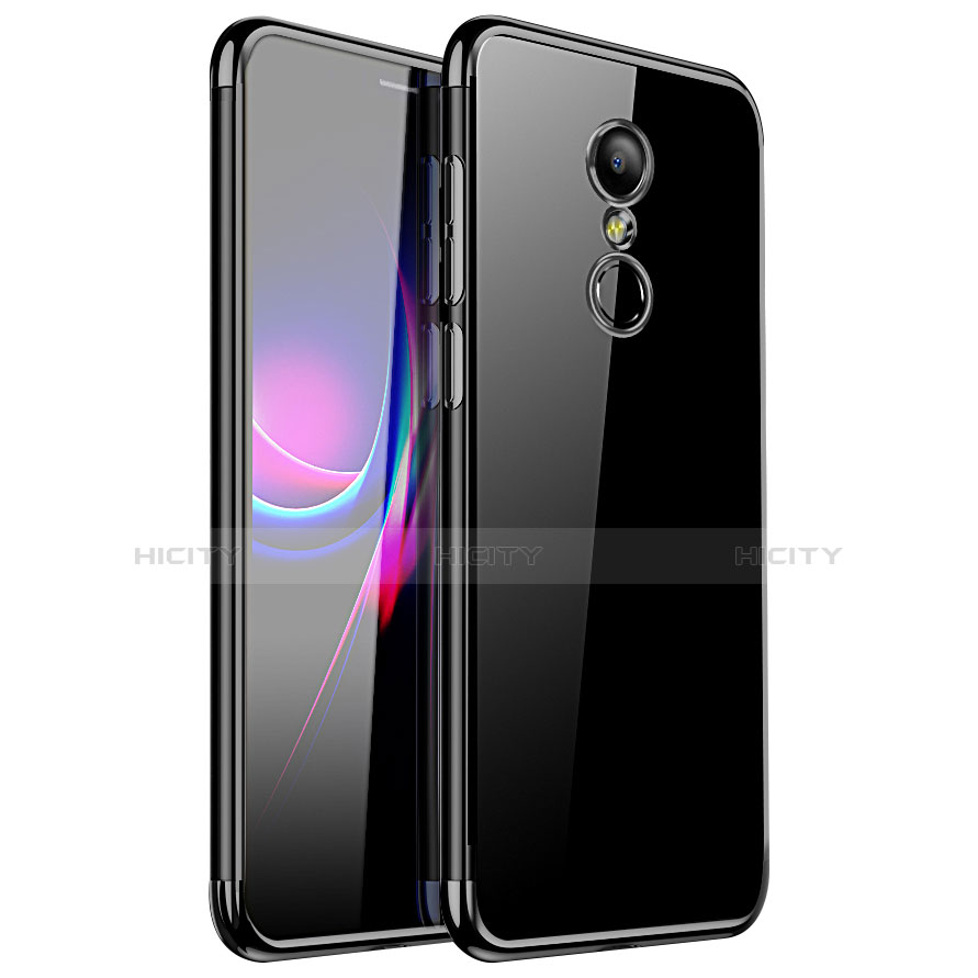 Funda Silicona Ultrafina Carcasa Transparente H01 para Xiaomi Redmi 5 Negro